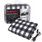 Stalwart Electric Car Blanket 12 Volt Plugs Into Car Lighter Keep Cold Weather SUV RV Heated Plaid Throw